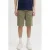 JACK & JONES JUNIOR relaxed high waist cargo short olijfgroen