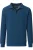 Redmond Half-Zip Sweater blauw, Effen