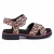 Clarks Orinoco Strap Dames Bruine Sandalen