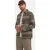 No Excess Overshirt Buttons Jacquard Taupe