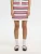 SELECTED Rok  antraciet / magenta / natuurwit