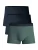 CALIDA Boxershorts  donkergroen / zwart