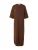 EDITED Gebreide jurk ‘Kenzie Wool’  bruin