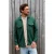 Kultivate overshirt groen