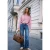 Trui met ronde hals en knoopdetails