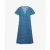 Knielange jurk met print en knopen voor dames Superdry