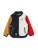 Liewood Tussenjas ‘Nolan’  navy / mokka / rood / wit