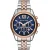 Michael Kors MK8412 Lexington Tweekleurig Blauw