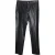 Isabel Marant Etoile Slim Fit Broek in Zwart Kunstleer