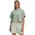 Calvin Klein Dames/Dames Wash Zwaargewicht Cropped T-shirt (Groen)