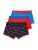Happy Socks – 3-Pack Cherry Short Boxers – Heren – Ondergoed