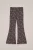 WE Fashion – Meisjes flared legging met print – Slim Fit – Donkerblauw – LENZING™ ECOVERO™ viscose –