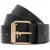 AllSaints Nova Stud Belt Black/warm Brass