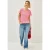 Cecil Dames Gestreept blouse shirt in Rood