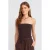 Strapless Bodycon Bandeau Blouse
