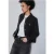Street One Dames Wol-look jas in Zwart