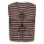 ONLY CARMAKOMA gestreept vest bruin