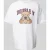 Wood Wood T-shirt met labelprint