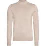 Mario Russo Turtle neck trui plaza taupe