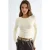Langarmige Blouse met Ronde Hals