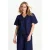 POM Amsterdam blouse broderie donkerblauw