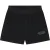 Malelions Women Italian Summer Towelling Shorts | Black