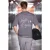 T-shirt met ronde hals en print