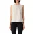 Mouwloze blouse in gemengd linnen met tennisstreep voor dames COMMA