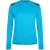 Diadora Performance T-shirt met lange mouwen voor heren (Blauw)