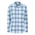 Mountain Warehouse Dames/Dames Balsem Geborsteld Flanellen Longline Shirt (Blauw)
