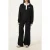 FILA Lagrio Loose Polo Sweatshirt Black-egret