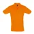 SOLS Heren Perfect Pique Korte Mouw Poloshirt (Oranje)