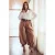 Trendyol Curve Dames Ecru Effen Lang Regular fit Grote maten Blouses