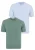Felix Hardy Shirt  lichtblauw / donkergroen
