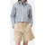 Closed Cropped Classic Shirt Led Grey