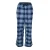 Jack Wills Heren Flanellen Plaid Relaxed Fit Pyjamabroek (Middernacht marine)