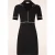 Topvintage exclusive ~ Daisy Retro jurk in zwart en wit