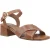 Hush Puppies Lyla Hielled Leren Dames Tan Sandalen