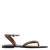 Mango leren sandalen – bruin