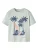 NAME IT Shirt ‘Stitch’  navy / pastelgroen / lichtoranje