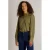 Ivy Beau blouse met kant – groen