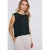 Street One Dames Top met mesh details in Groen