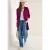Cecil Dames Lang basisvest in Pink