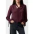 French Connection Georgette L/s Tie Nk Blouse Burgundy Red