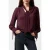French Connection Georgette L/s Tie Nk Blouse Burgundy Red