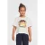 Me & My Monkey boxy T-shirt met printopdruk wit