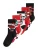 Next Sokken  groen / rood / zwart / wit