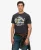 Superdry Mannen Vintage Logo Tokyo T-shirt met Relaxte Pasvorm Donkergrijs