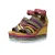 Hermes Ines leren sandalen met sleehak