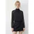 Gestippelde Col Chiffon Blouse